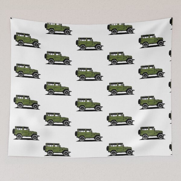 Item preview, Toyota FJ40 Land Cruiser Olive Green designed and sold by Coloredo.