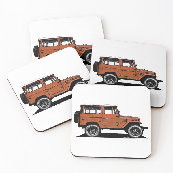 Item preview, Toyota FJ40 Land Cruiser Pollux Orange designed and sold by Coloredo.