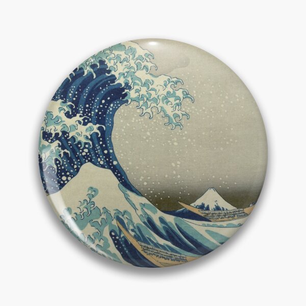 Item preview, The Great Wave Off Kanagawa designed and sold by ebrawne.