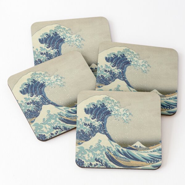 Item preview, The Great Wave Off Kanagawa designed and sold by ebrawne.