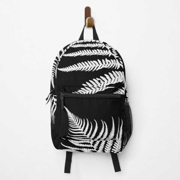 Item preview, Black and White Plant Artwork, Fern Leaf White designed and sold by badlydrawnbabe.