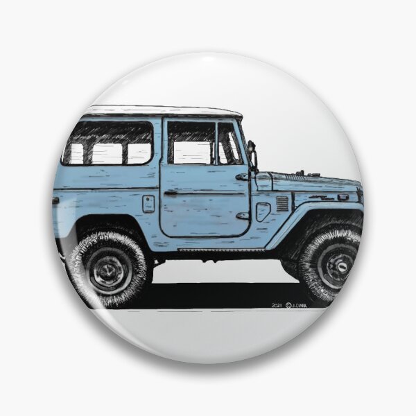Item preview, Toyota FJ40 Land Cruiser Capri Blue  designed and sold by Coloredo.