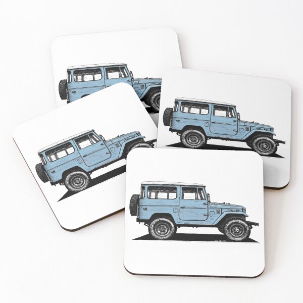 Item preview, Toyota FJ40 Land Cruiser Capri Blue  designed and sold by Coloredo.