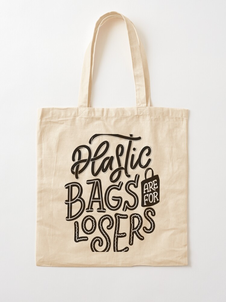 Hemp Shopping Bag - Plastic bags are for losers