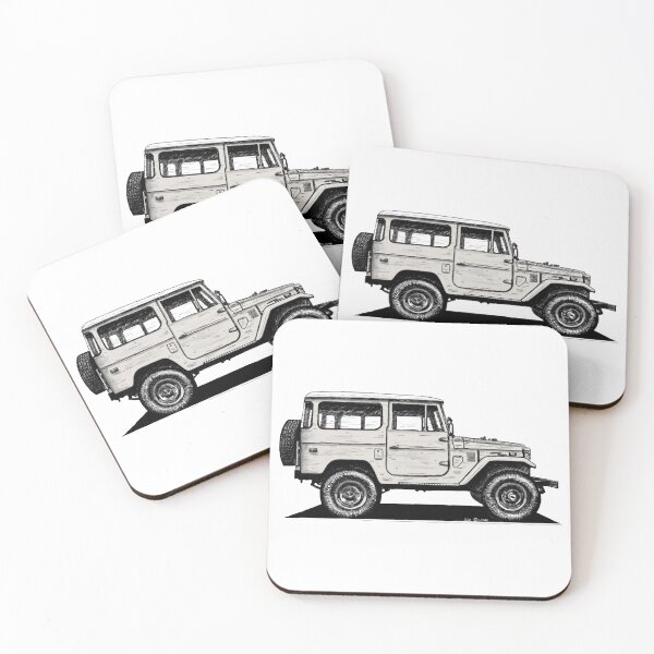 Item preview, Toyota FJ40 Land Cruiser Cygnus White  designed and sold by Coloredo.