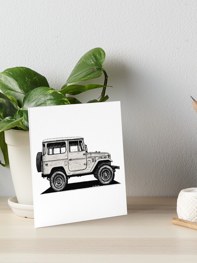 Toyota FJ40 Land Cruiser Cygnus White 