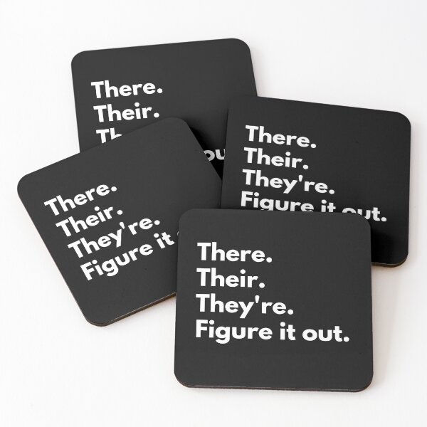 Item preview, There, Their, They're Figure it Out designed and sold by FOGODesigns.