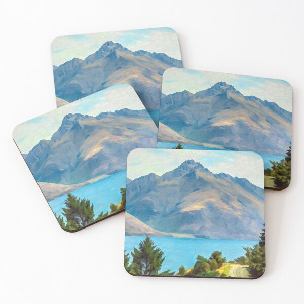 Item preview, View Across Lake Wakatipu designed and sold by LizCoughlan.