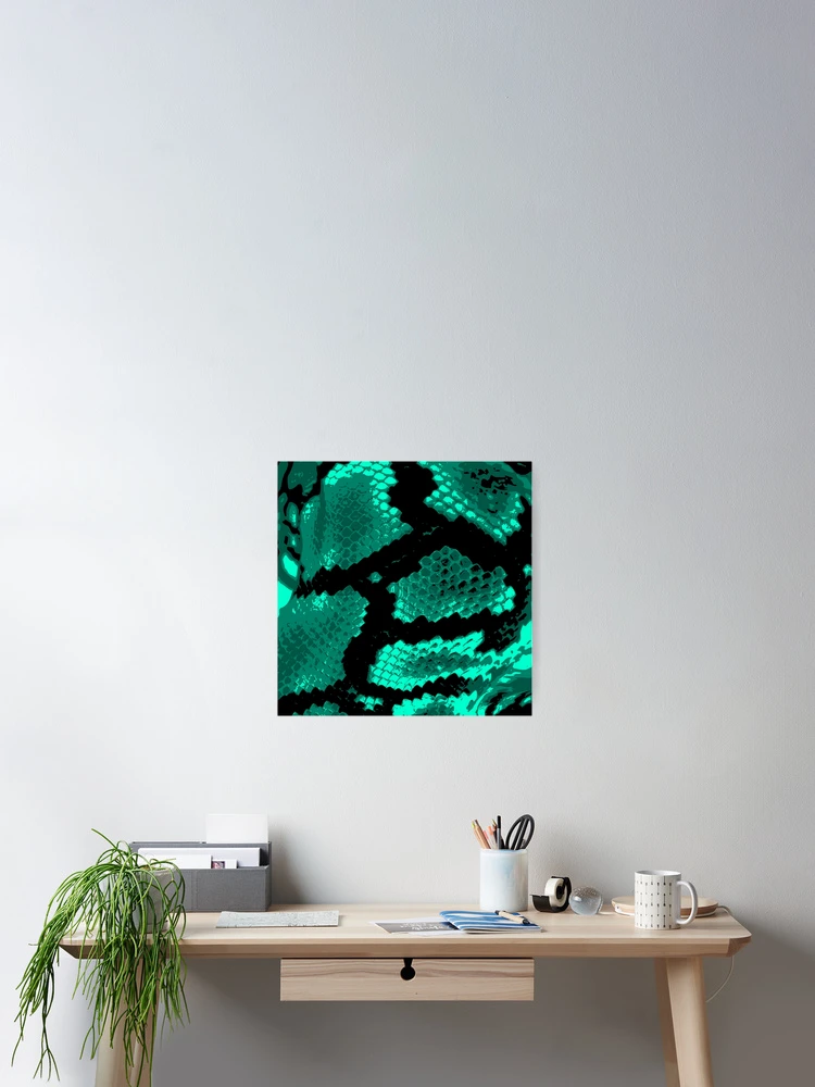 Thumbnail 2 of 3, Poster, Python Skin 3d Design designed and sold by DesignFantazia.