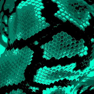 Artwork thumbnail, Python Skin 3d Design by DesignFantazia