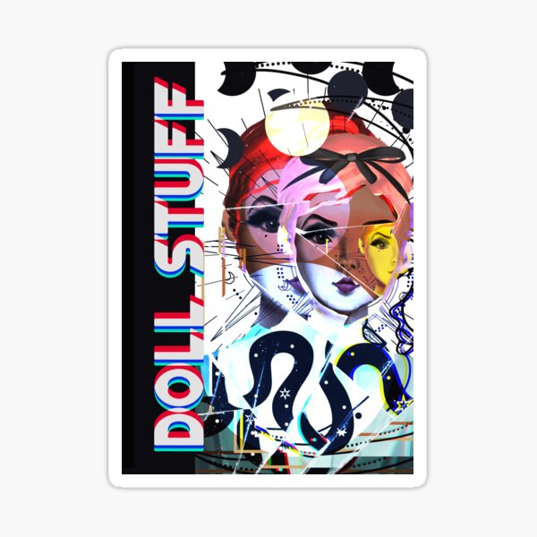 Doll Stuff Sticker