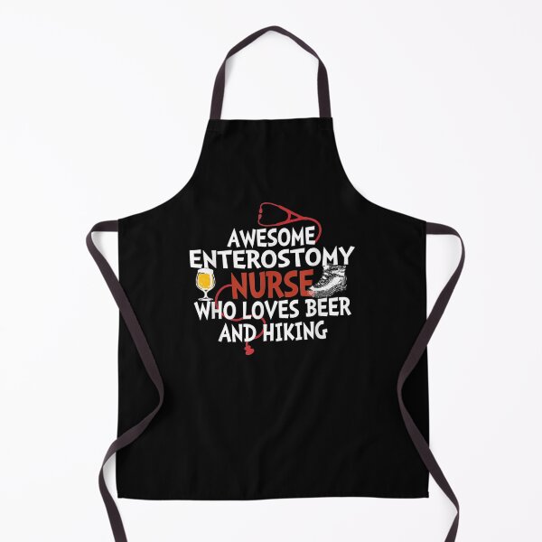 Item preview, Awesome Enterostomy Nurse Who Loves Beer And Hiking designed and sold by lolahomya.