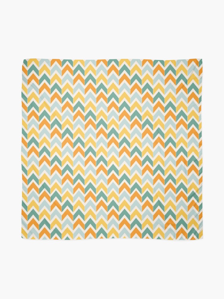 Alternate view of Citrus Chevrons Scarf