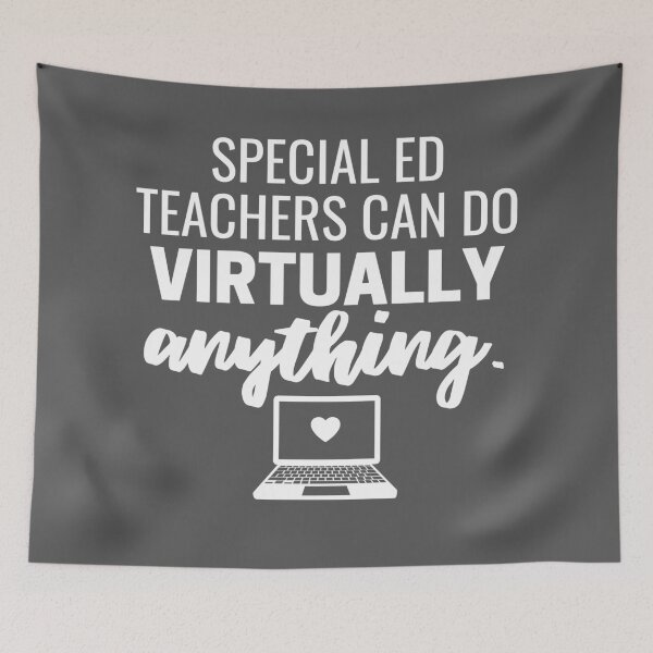 Item preview, Special Ed Teachers Can Do Virtually Anything Online Learning 2021 designed and sold by natalieritchie.