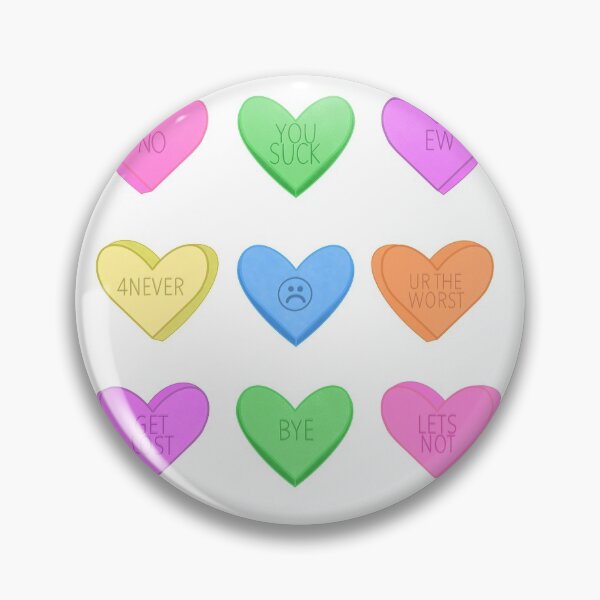 Item preview, Anti Valentines Candy Hearts designed and sold by FauxAlien.