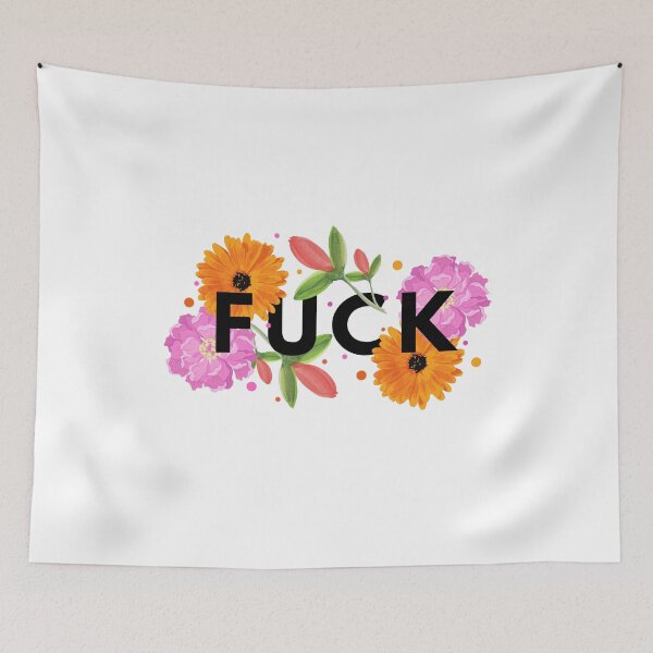 Item preview, F * ck floral style - edición negra designed and sold by piastrelli.