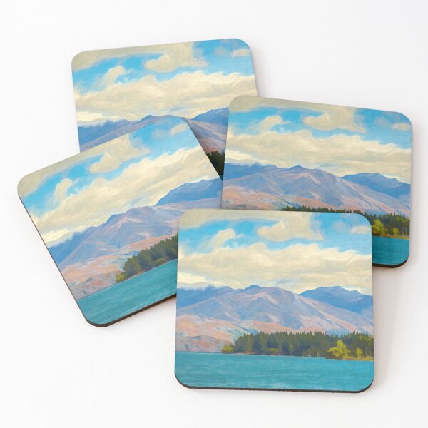 Item preview, Across Lake Wakatipu designed and sold by LizCoughlan.