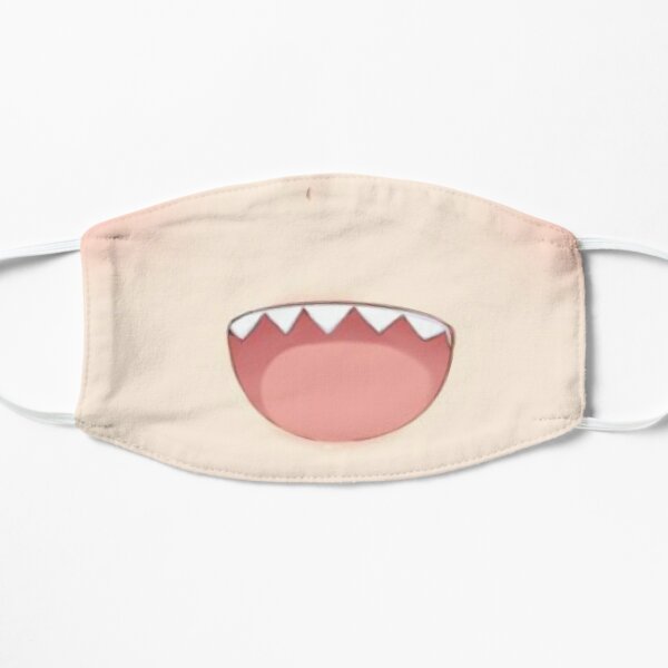 Gawr Gura shark mouth - Hololive #hololiveEnglish #holoMyth Flat Mask