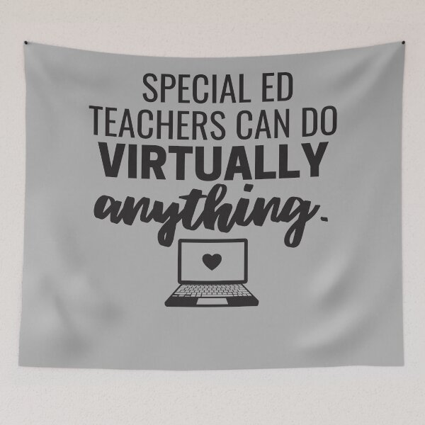 Item preview, Special Ed Teachers Can Do Virtually Anything Online Learning 2021 designed and sold by natalieritchie.