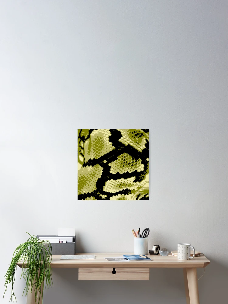 Thumbnail 2 of 3, Poster, Python Skin 3d Design designed and sold by DesignFantazia.