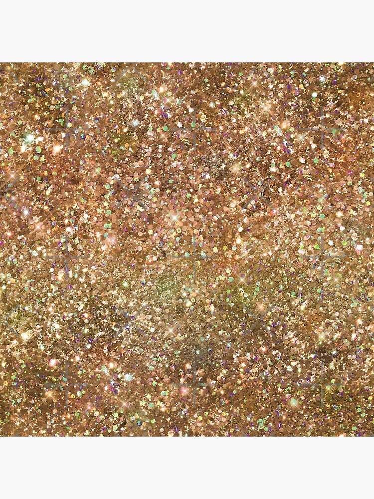 silver glitter stars | Art Board Print