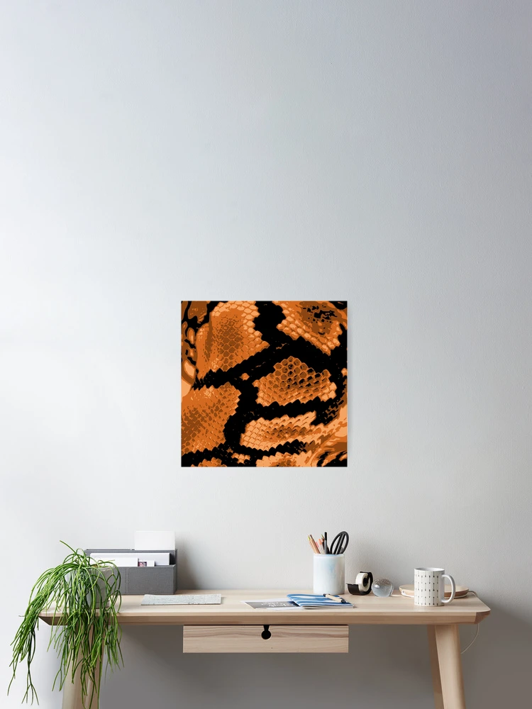 Thumbnail 2 of 3, Poster, Python Skin 3d Design designed and sold by DesignFantazia.