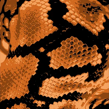 Artwork thumbnail, Python Skin 3d Design by DesignFantazia