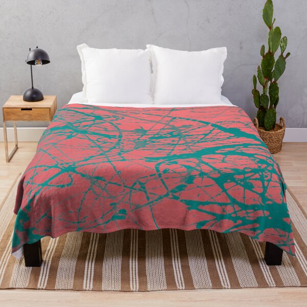 Item preview, Diseño de patrón de arte moderno estilo Pollock - Color invertido 14 (diseño original, no reproducción) designed and sold by vortexatelier.