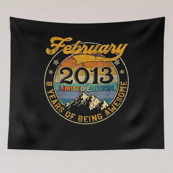 Item preview, Retro Vintage 2013 8th Birthday Gifts 8 Year Old  designed and sold by lolahomya.