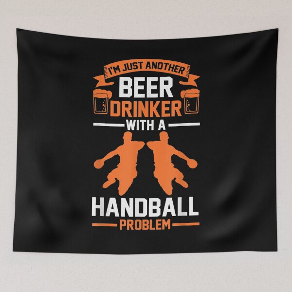 Item preview, Handball Beer Drinker Gift  designed and sold by ninapfvu.