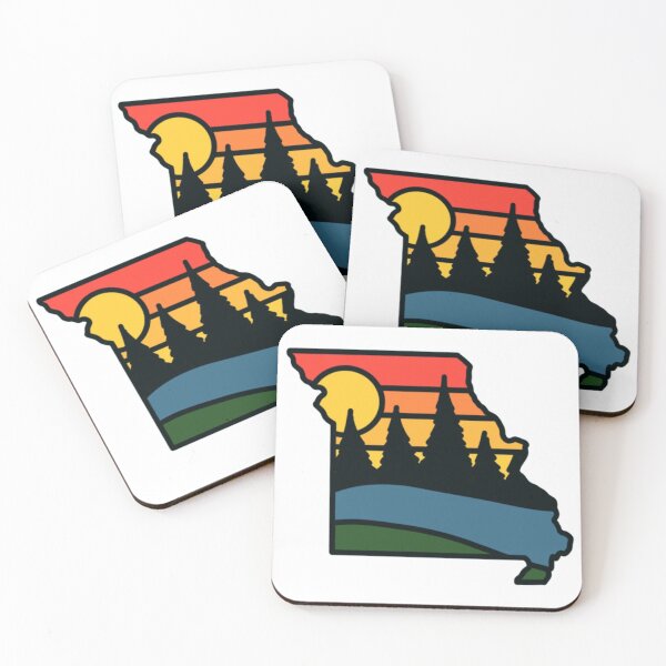 Item preview, Missouri Sunset over River and Trees designed and sold by ScoutM14.