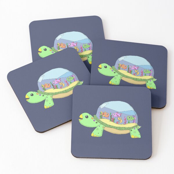 Item preview, Fish Tank Kawaii Turtle Pet designed and sold by Chubuter.