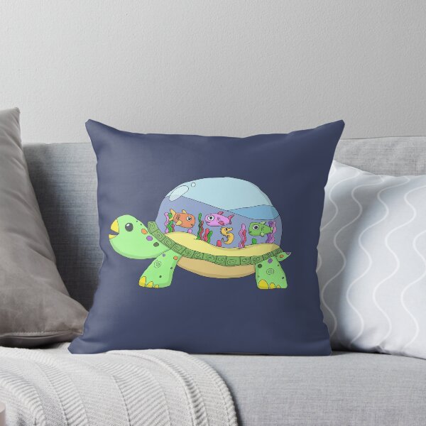 Aperçu de l'œuvre Fish Tank Kawaii Tortue Pet créée et vendue par Chubuter.