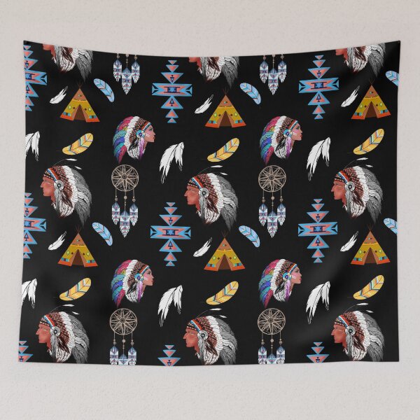 Item preview, Native Americans,Dream catcher,indigenous,first nations,boho,Aztec geometric pattern  designed and sold by MariaMarinova.