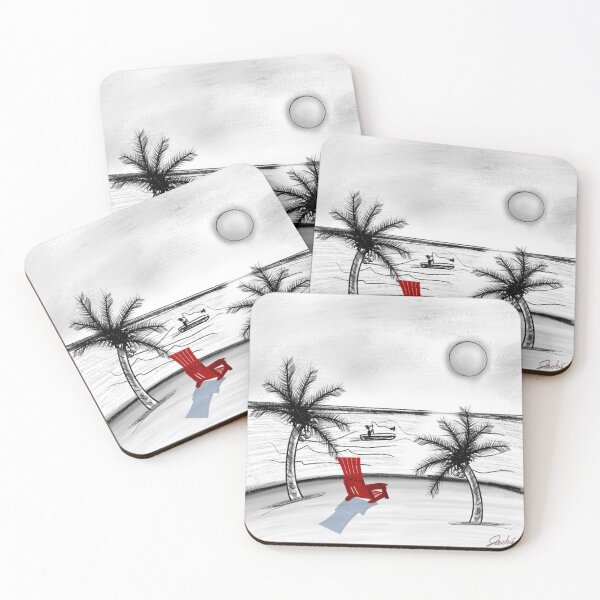 Item preview, Serene Peaceful Beach designed and sold by obxjack.