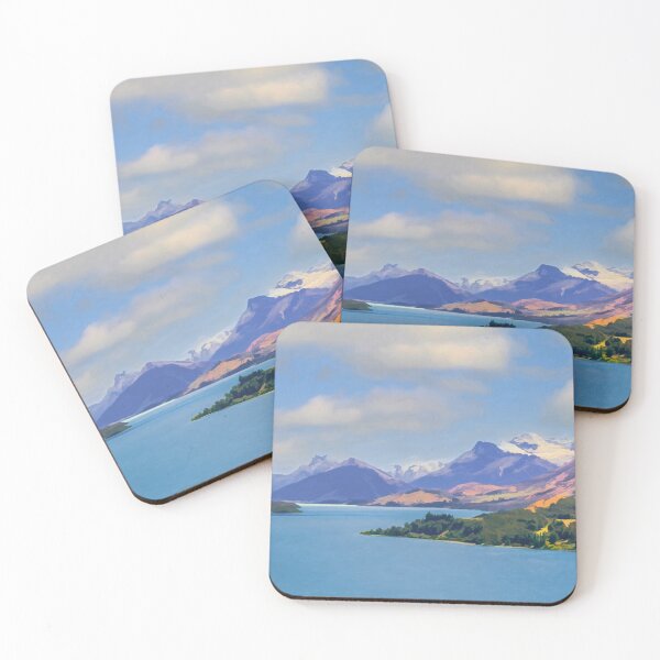 Item preview, Alps Across Lake Wakatipu designed and sold by LizCoughlan.