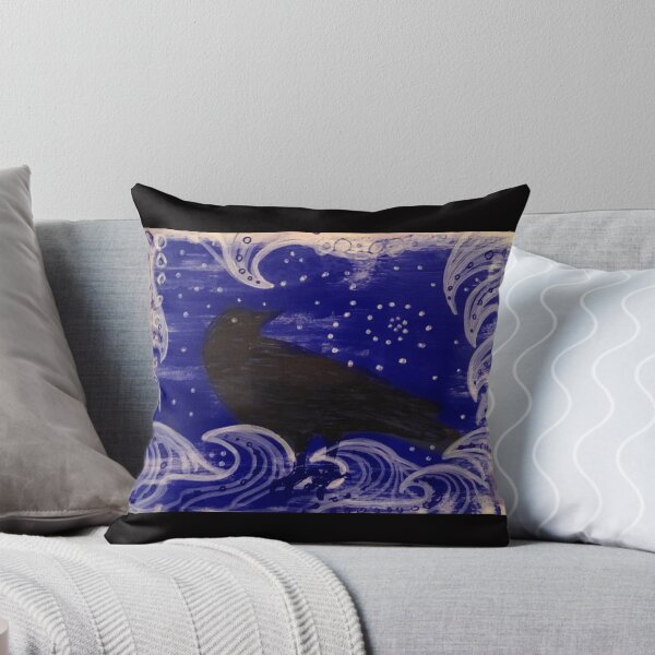 Item preview, Cuervo de la noche estrellada designed and sold by SarahBeh.