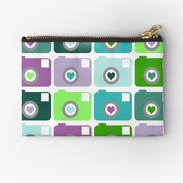 Camera Love Zipper Pouch