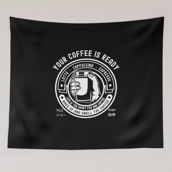Item preview, Your Coffee is Ready designed and sold by Rhu Creations.