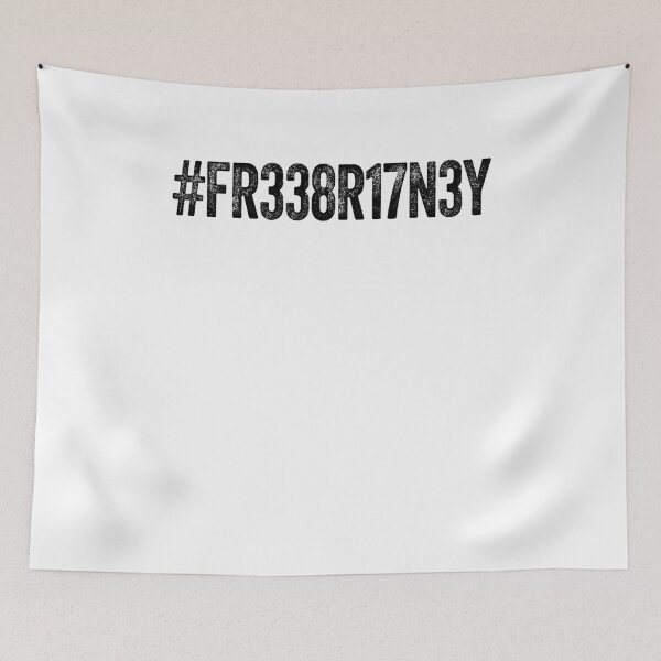Artikelvorschau, Free Britney Hashtag FreeBritney #FreeBritney entworfen und verkauft von Renergie.