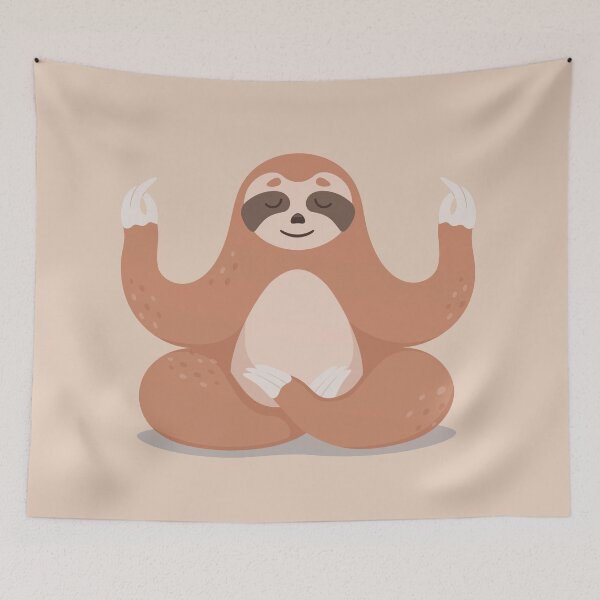 Item preview, Duffle Bag Cute sloth yoga  designed and sold by della95.