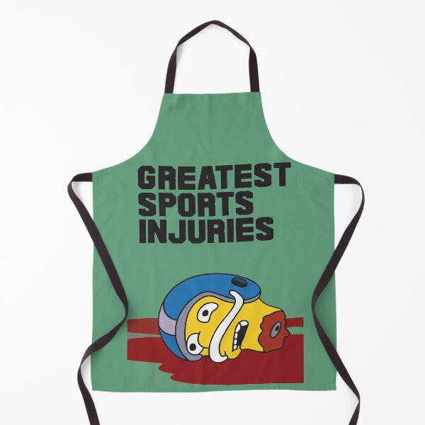 Item preview, Greatest Sports Injuries Funny The Simpsons Inspired Magazine From 90's Cartoons designed and sold by CompuGlobalCorp.