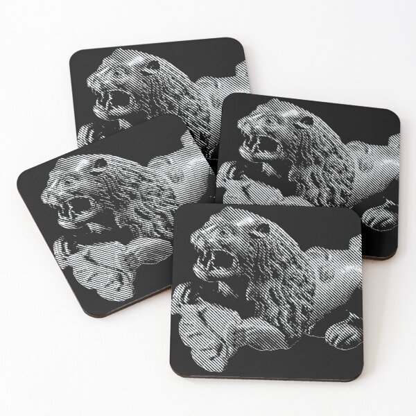 Item preview, Midieval lion from 14th century model in diagonal line form designed and sold by pelagio.