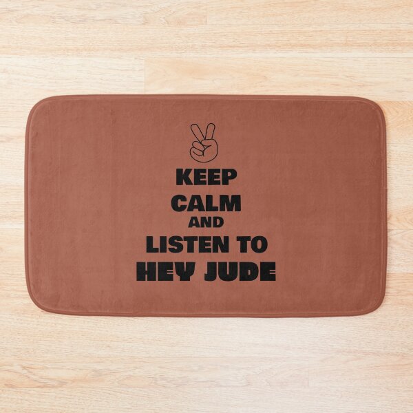 Item preview, Keep Calm and Listen to Hey Jude designed and sold by QuotesDogma.