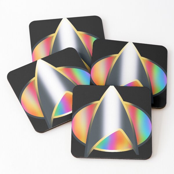 Item preview, Science Fiction TV Show Pride Rainbow Badge Insignia designed and sold by orionlodubyal.