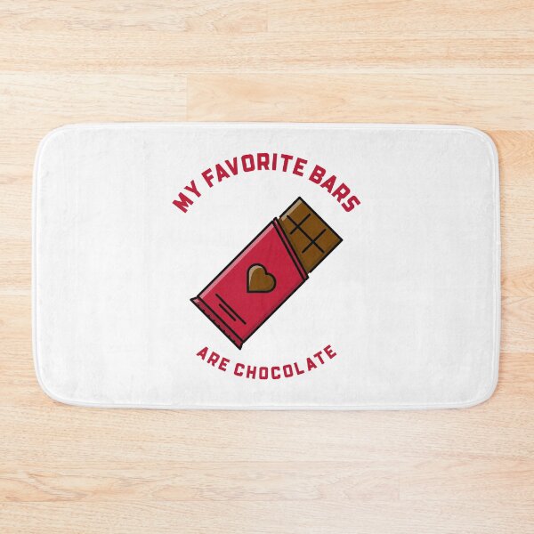Item preview, My Favorite Bars Are Chocolate designed and sold by RiseandShineTee.