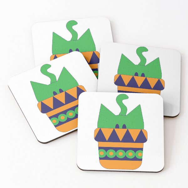 Item preview, Cactus Cat designed and sold by EmeraldFox93.