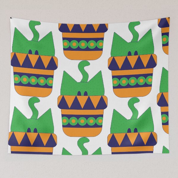 Item preview, Cactus Cat designed and sold by EmeraldFox93.