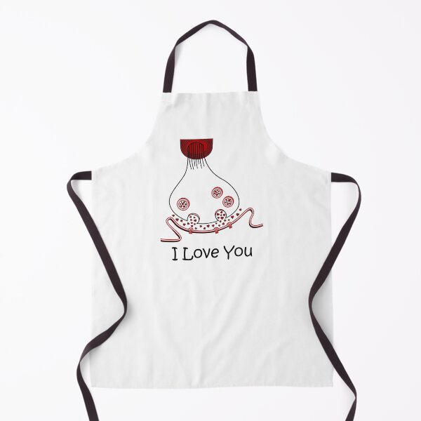 Item preview, Geeky Valentine's Day - I Love You Heart Neurotransmitter Synapse, Nerdy Valentine's Day, Psychology Valentine's Day designed and sold by jadedscientist.