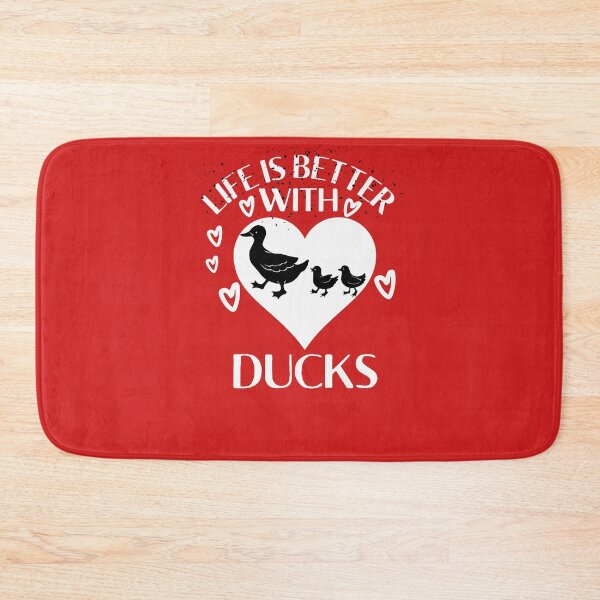 Item preview, Life Is Better With A Duck Funny Vintage With Positive Good Vibe Quote Perfect Gift  designed and sold by arteesy.
